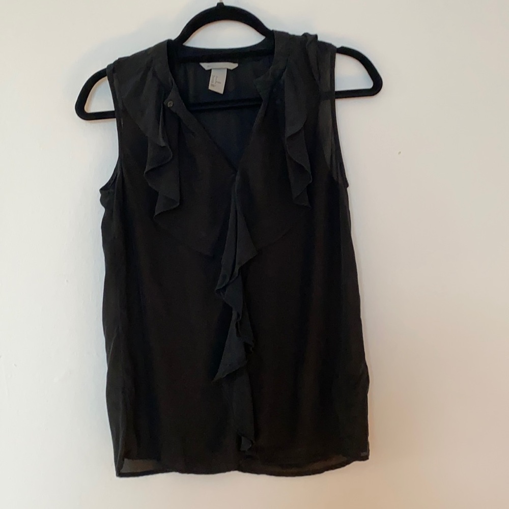 H&M women’s silk sleeveless top